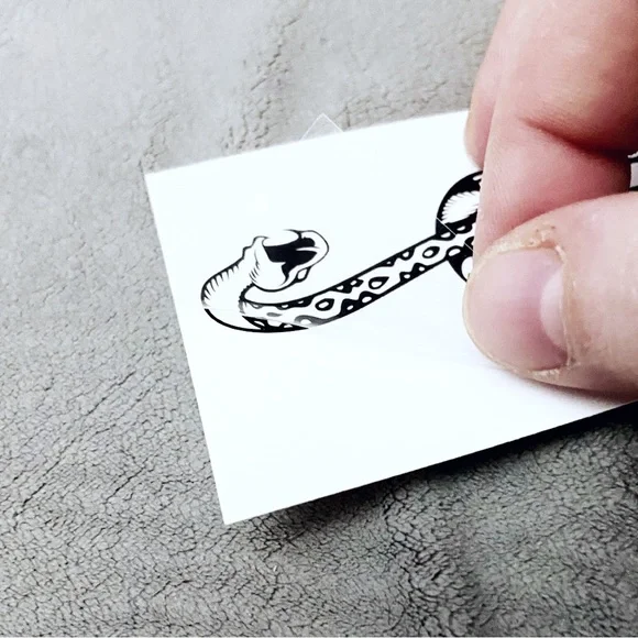 Dark Mark Temporary Tattoos 2 Pack Harry Potter Wizard Magic Witch Dark Arts - Picture 5 of 5